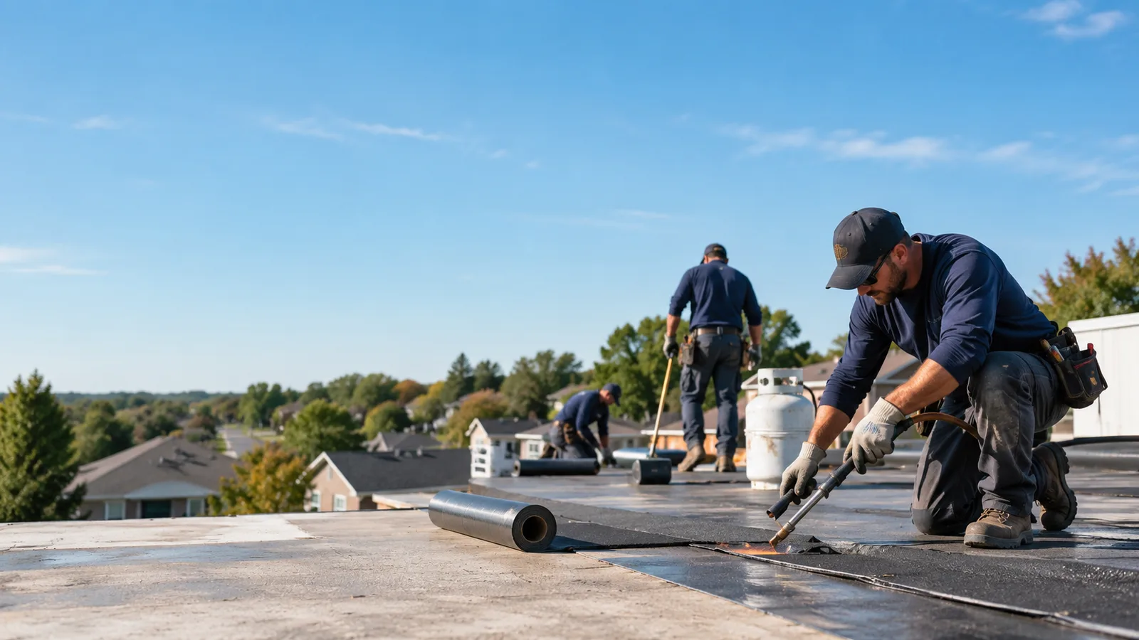 Flat Roof Leak Repair providers in Means, KY